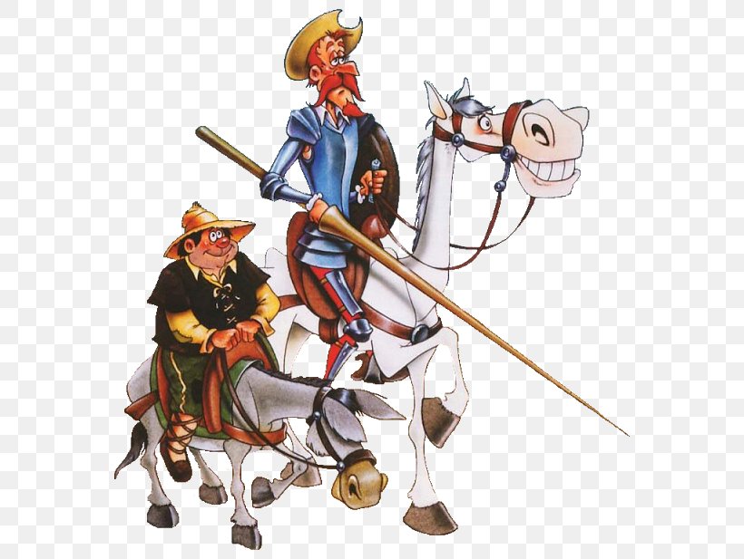 Don Quixote Sancho Panza Rocinante Dulcinea Del Toboso Man ...