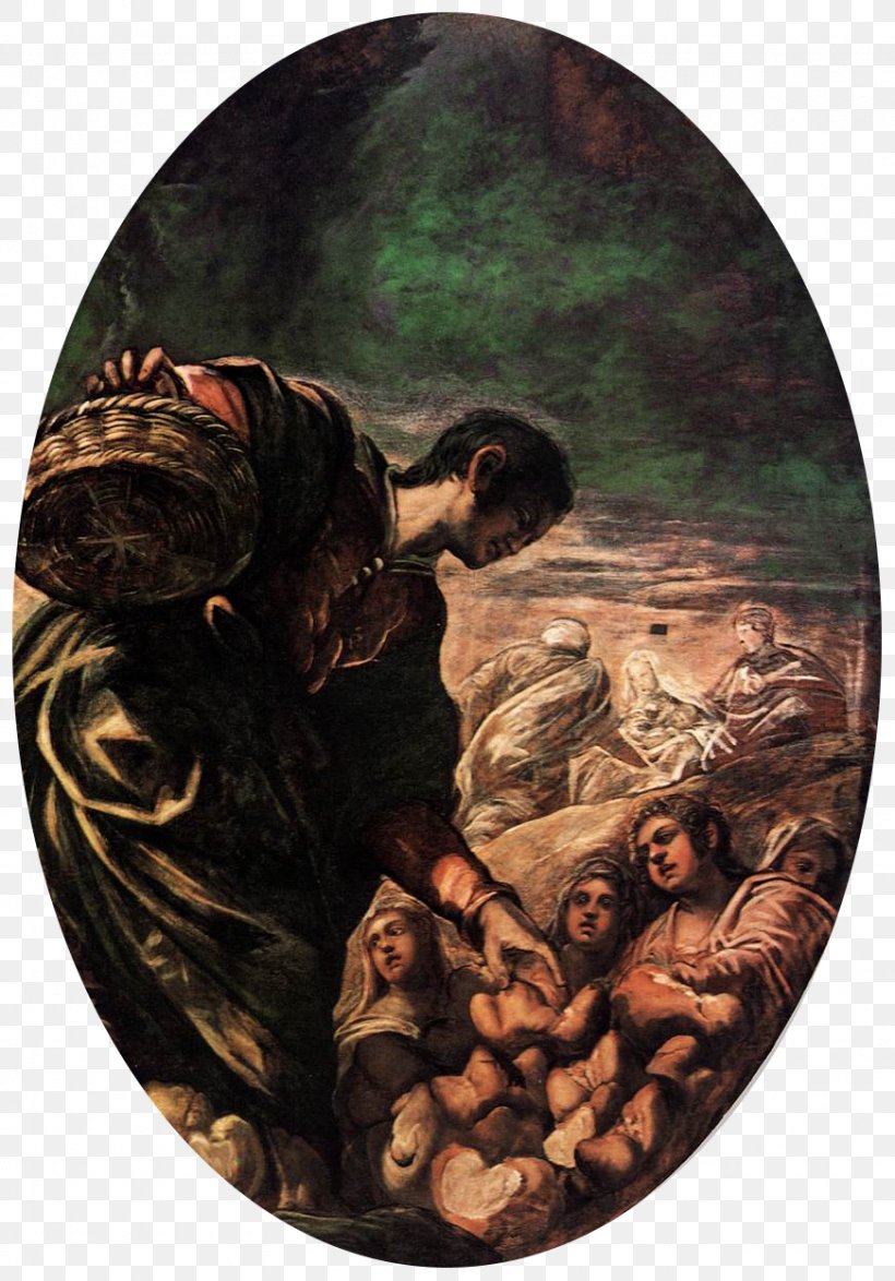 Elisha Multiplies The Bread Scuola Grande Di San Rocco The Prophet Elisha Painting Mannerism, PNG, 871x1248px, Painting, Art, Artist, Canvas, El Greco Download Free