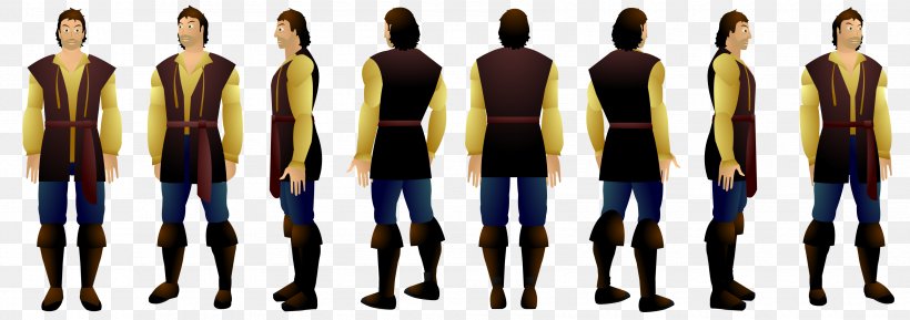 Model Sheet Flash Animation Cartoon Animated Film Middle Ages, PNG, 3400x1200px, 2d Computer Graphics, 3d Computer Graphics, Model Sheet, Animated Film, Cartoon Download Free
