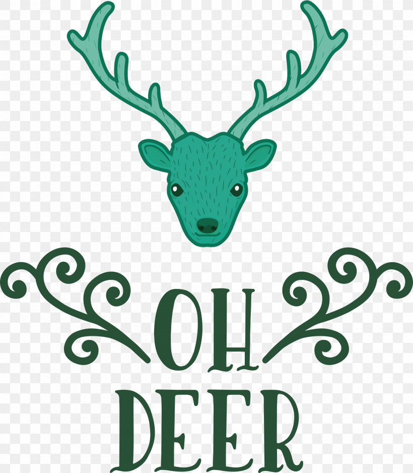 OH Deer Rudolph Christmas, PNG, 2622x3000px, Oh Deer, Cartoon, Christmas, Deer, Fine Arts Download Free