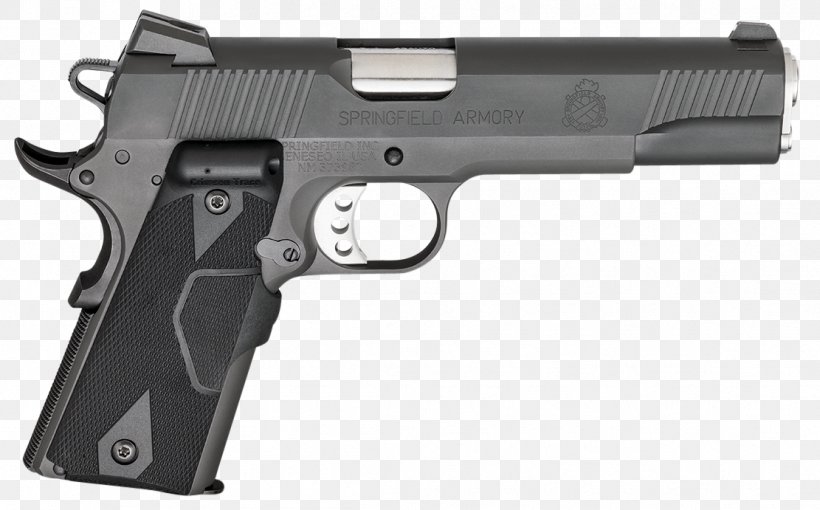 Springfield Armory M1911 Pistol HS2000 Firearm .45 ACP, PNG, 1111x691px, 10mm Auto, 45 Acp, 919mm Parabellum, Springfield Armory, Air Gun Download Free