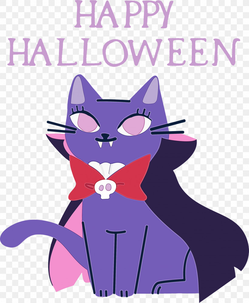 Cat Kitten Paw Whiskers Small, PNG, 2469x3000px, Happy Halloween, Cartoon, Cat, Character, Kitten Download Free