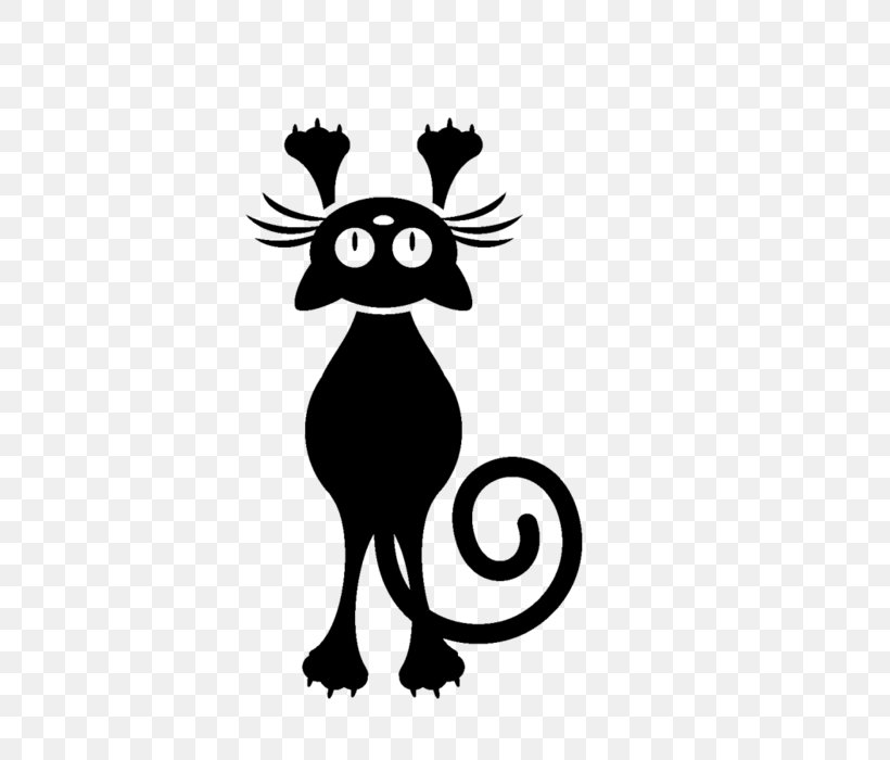 Feral Cat Black Cat Wall Decal T-shirt, PNG, 639x700px, Cat, Black And White, Black Cat, Carnivoran, Deer Download Free