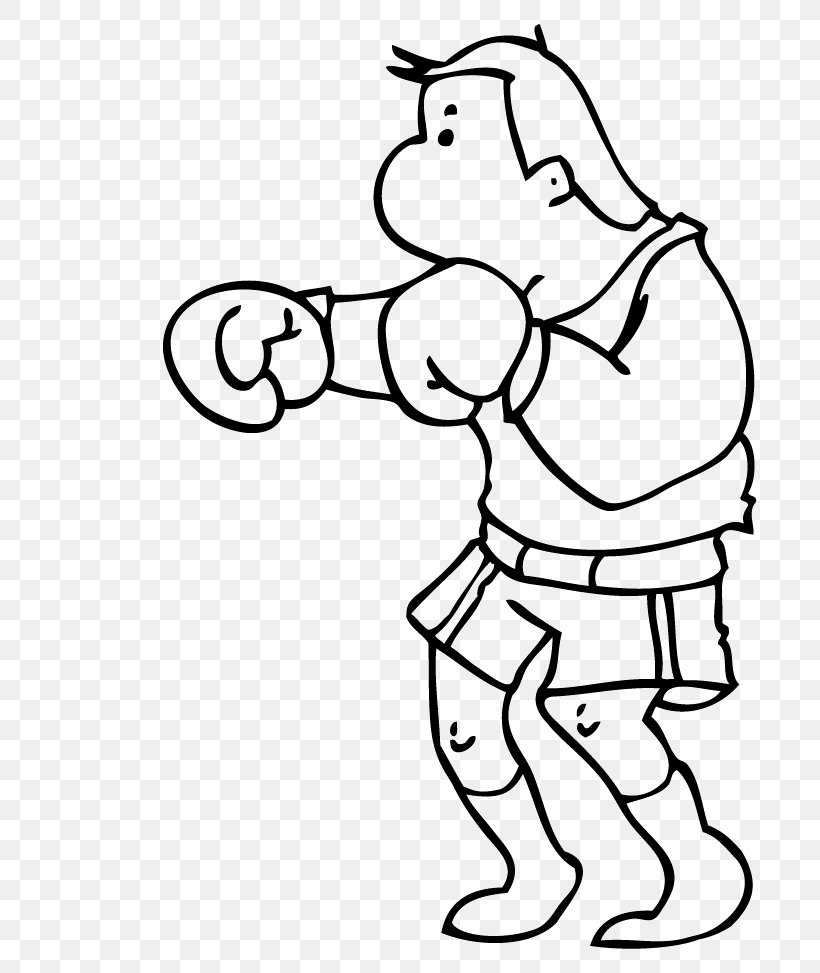 Goofy Rocky Balboa Boxing Black And White Clip Art, PNG, 708x973px, Watercolor, Cartoon, Flower, Frame, Heart Download Free