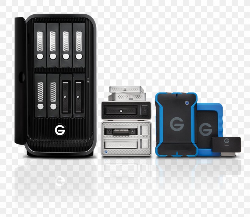 G-Technology G-Speed Studio XL Hard Drives RAID Thunderbolt, PNG, 860x745px, Gtechnology, Adapter, Computer Hardware, Desktop Computers, Electronic Device Download Free