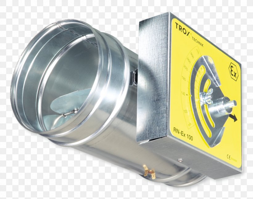 TROX GmbH Airflow Volumenstromregler Ventilation, PNG, 1000x787px, Trox Gmbh, Airflow, Constant Air Volume, Cylinder, Damper Download Free
