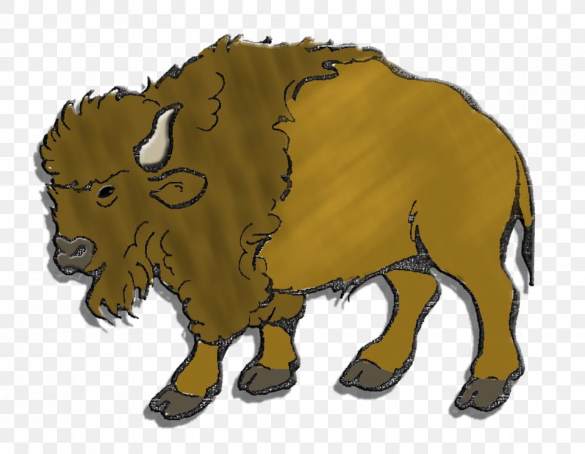 Clip Art American Bison Image Illustration, PNG, 1031x800px, American Bison, Bison, Bull, Carnivoran, Cartoon Download Free