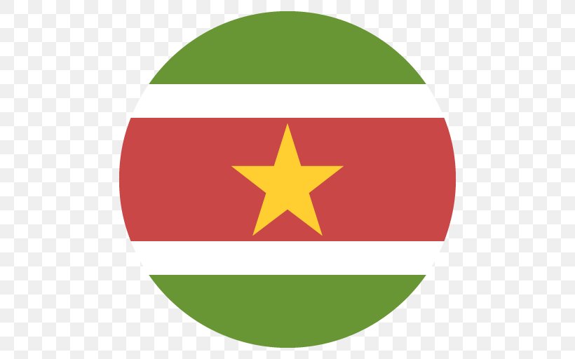 Flag Of Suriname National Flag, PNG, 512x512px, Suriname, Area, Brand, Flag, Flag Of Guyana Download Free