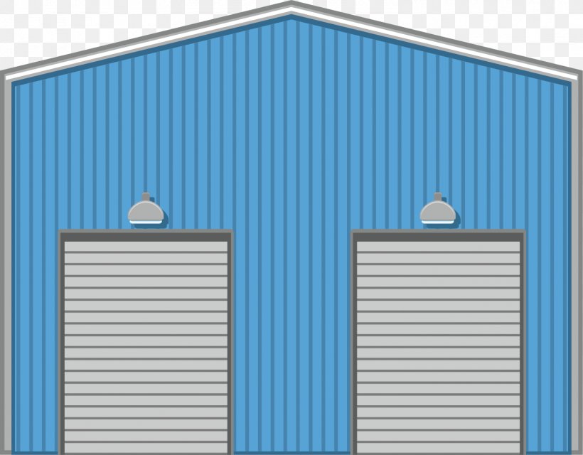 Warehouse Cartoon, PNG, 1487x1162px, Warehouse, Blue, Building, Cartoon, Door Download Free
