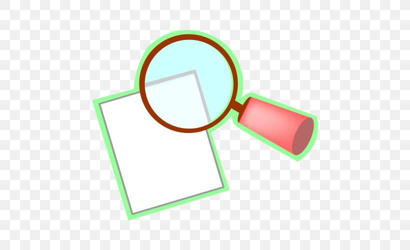 Magnifying Glass Euclidean Vector, PNG, 500x500px, Magnifying Glass, Area, Brand, Glass, Green Download Free