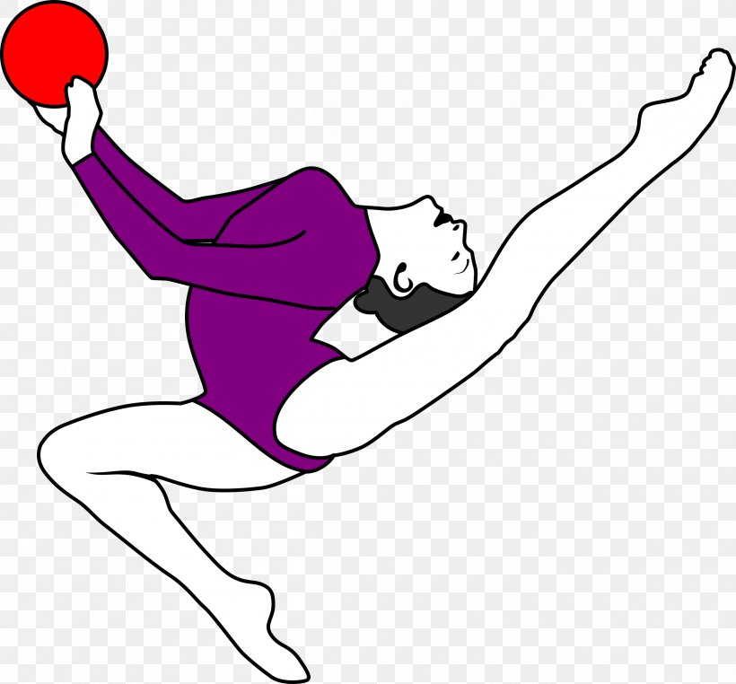 Rhythmic Gymnastics Ribbon Ball Clip Art, PNG, 2400x2231px, Watercolor, Cartoon, Flower, Frame, Heart Download Free