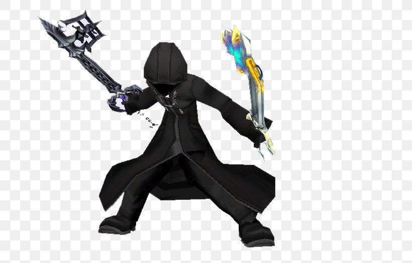 Roxas Organization XIII Cloak Hood Dual Wield, PNG, 745x525px, Roxas, Action Figure, Cloak, Coat, Dress Download Free