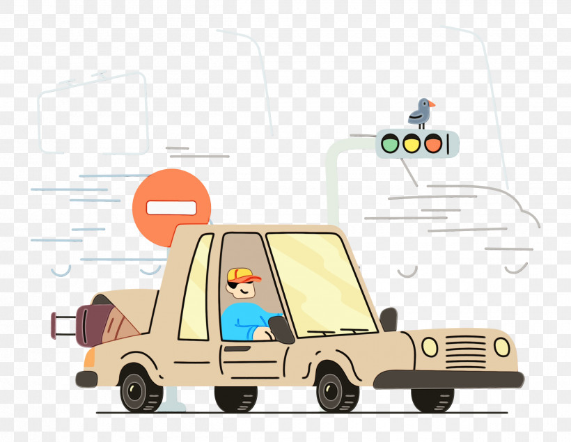 Transport Cartoon Automobile Engineering, PNG, 2500x1938px, Driving, Automobile Engineering, Cartoon, Paint, Transport Download Free