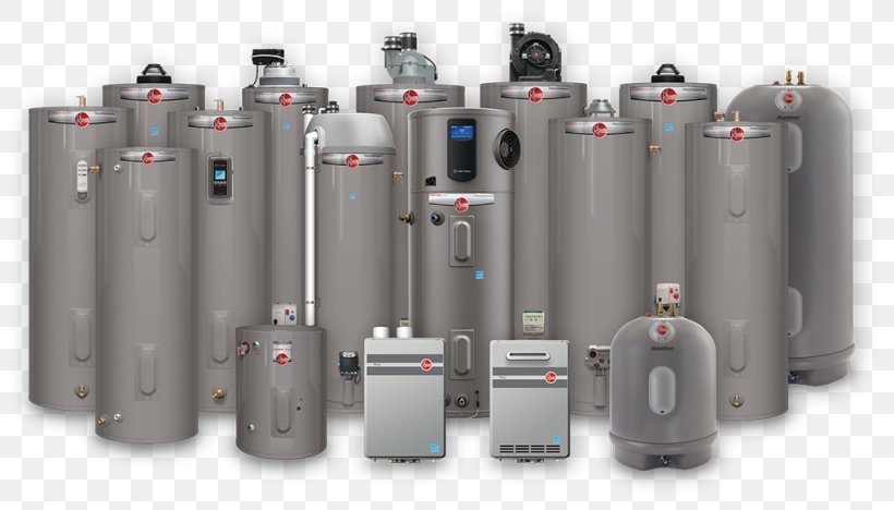 Water Heating Rheem Central Heating Electric Heating Plumbing, PNG, 1024x585px, Water Heating, Central Heating, Cylinder, Electric Heating, Electricity Download Free