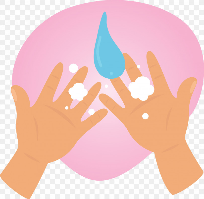 Hand Washing Handwashing Hand Hygiene, PNG, 3000x2927px, Hand Washing, Hand Hygiene, Handwashing, Pink M Download Free