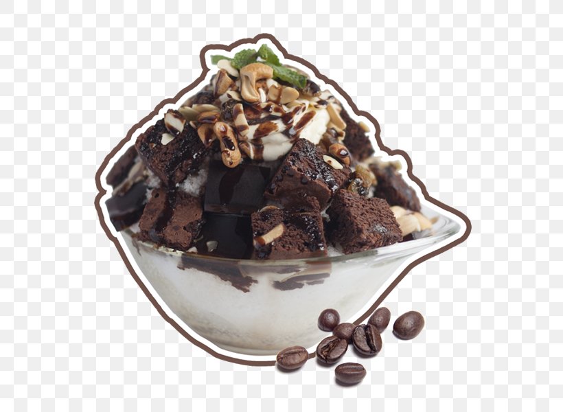 Sundae Chocolate Ice Cream Chocolate Brownie Dame Blanche Chocolate Syrup, PNG, 600x600px, Sundae, Chocolate, Chocolate Brownie, Chocolate Ice Cream, Chocolate Syrup Download Free