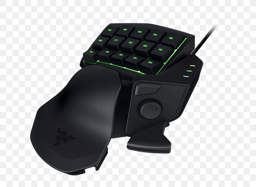 Computer Keyboard Razer Tartarus Chroma Gaming Keypad Razer Inc., PNG, 800x600px, Computer Keyboard, Computer, Computer Component, Electronic Device, Game Controller Download Free