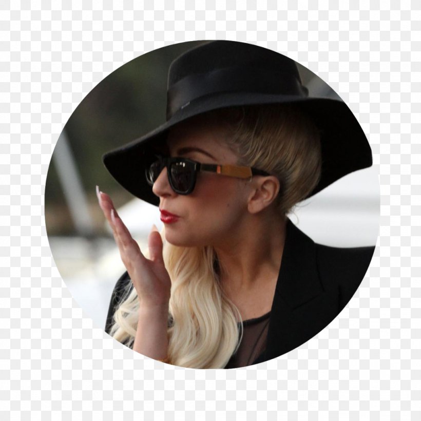 Lady Gaga Born This Way Sun Hat Eyewear Headgear, PNG, 1024x1024px, Lady Gaga, Born This Way, Cap, Eyewear, Fedora Download Free