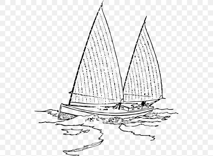 Sailboat Sailing Ship Clip Art, PNG, 555x603px, Sailboat, Baltimore Clipper, Black And White, Boat, Boating Download Free