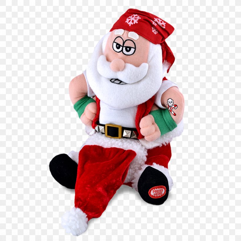 Santa Claus Stuffed Animals & Cuddly Toys Mrs. Claus Christmas Ornament, PNG, 1000x1000px, Santa Claus, Bad Santa, Christmas, Christmas Carol, Christmas Ornament Download Free