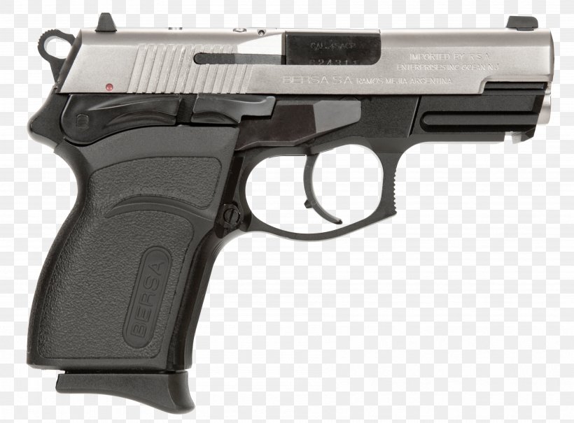 Bersa Thunder 9 Bersa Thunder 380 .380 ACP Pistol, PNG, 3579x2641px, 40 Sw, 45 Acp, 380 Acp, Bersa Thunder 9, Air Gun Download Free