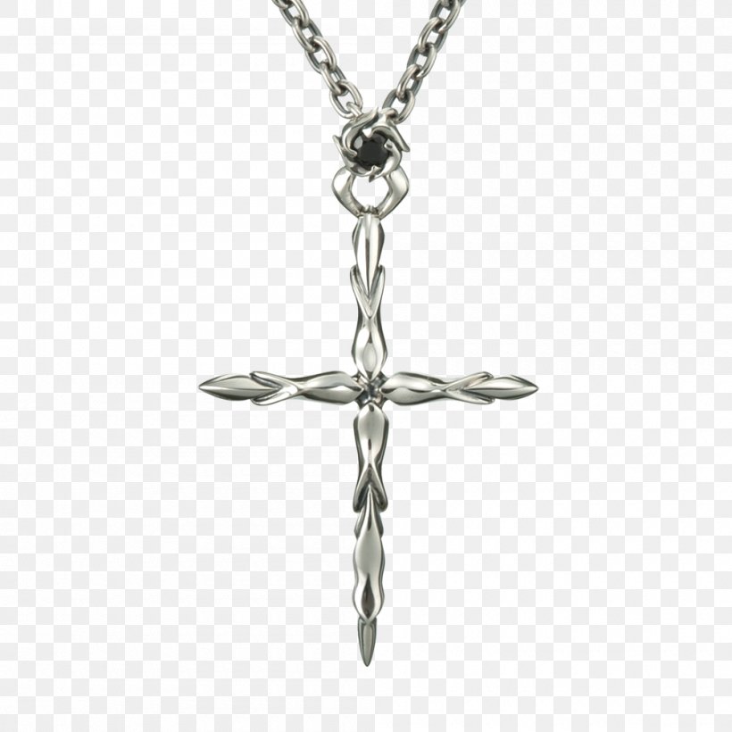 Charms & Pendants Necklace Body Jewellery Silver, PNG, 1000x1000px, Charms Pendants, Body Jewellery, Body Jewelry, Chain, Cross Download Free