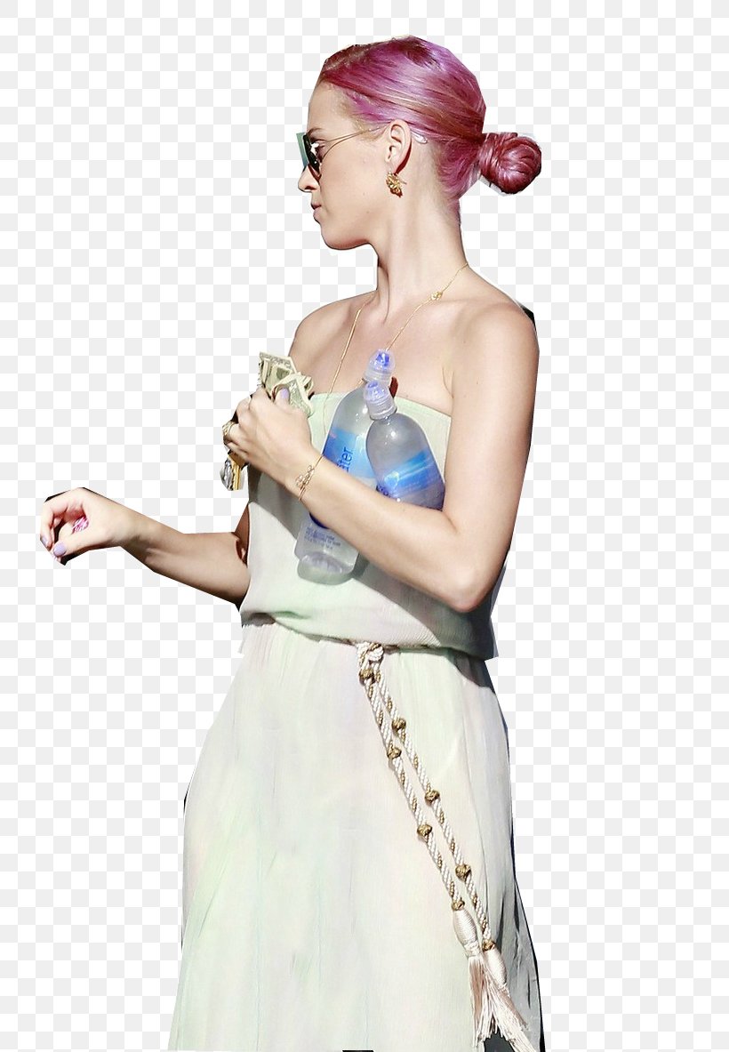 Model Cocktail Dress Fashion Violet Katy Perry, PNG, 736x1183px, Watercolor, Cartoon, Flower, Frame, Heart Download Free