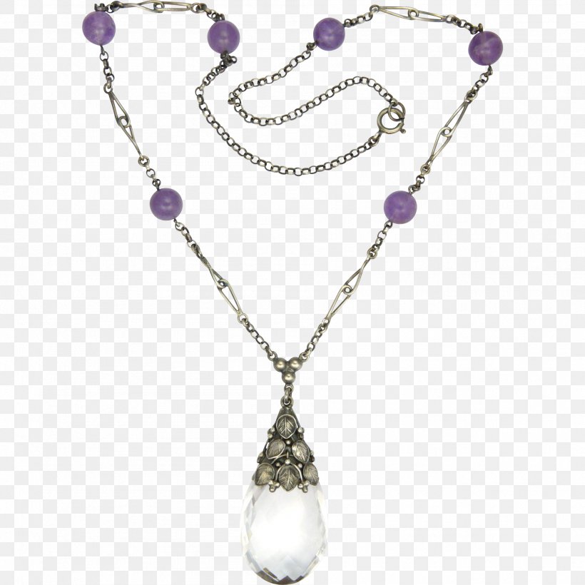 Necklace Jewellery Amethyst Charms & Pendants Bead, PNG, 1892x1892px, Necklace, Amethyst, Bead, Body Jewelry, Chain Download Free