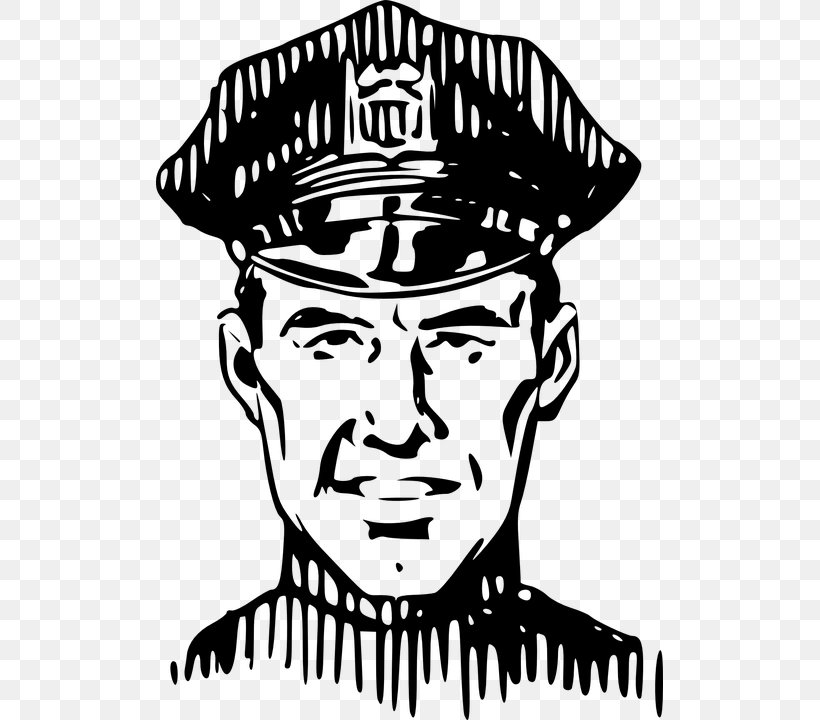 Police Officer Clip Art, PNG, 507x720px, Police Officer, Army Officer, Artwork, Black And White, Drawing Download Free