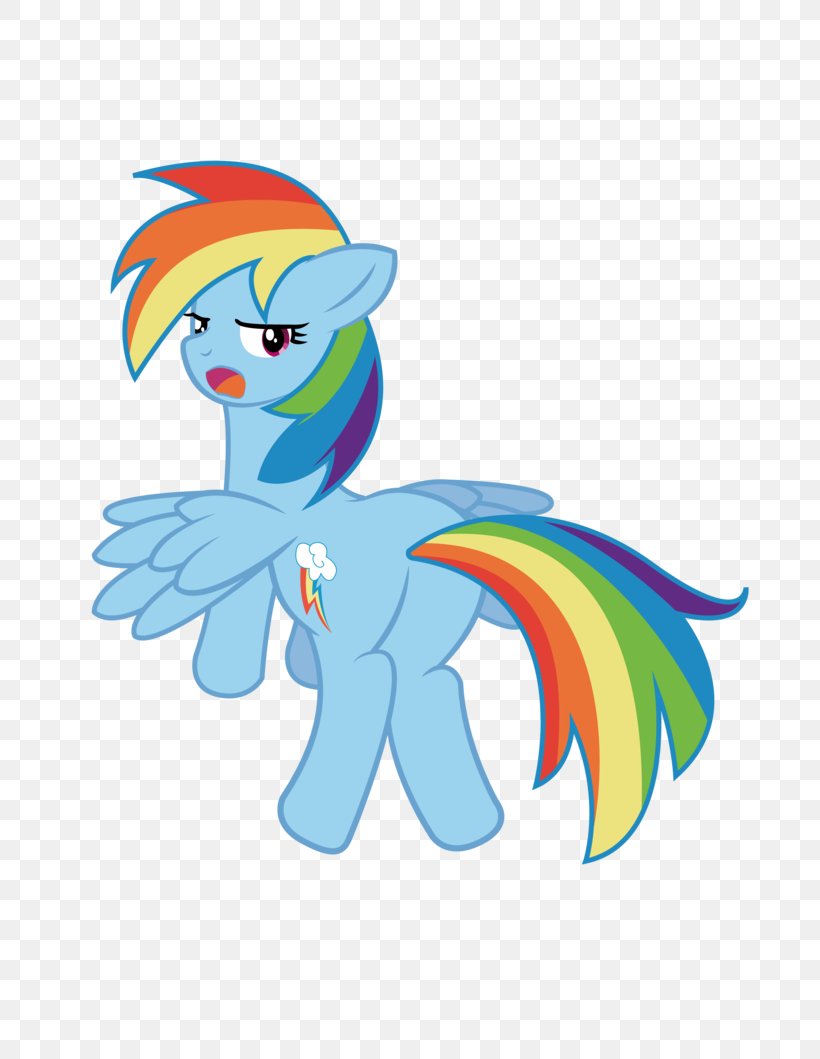 Pony Horse Rainbow Dash Hotspot Clip Art, PNG, 755x1059px, Pony, Animal Figure, Art, August 31, Cartoon Download Free