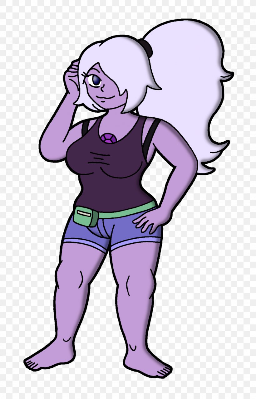 Amethyst Fan Art Peridot Jasper Violet, PNG, 1024x1598px, Watercolor, Cartoon, Flower, Frame, Heart Download Free