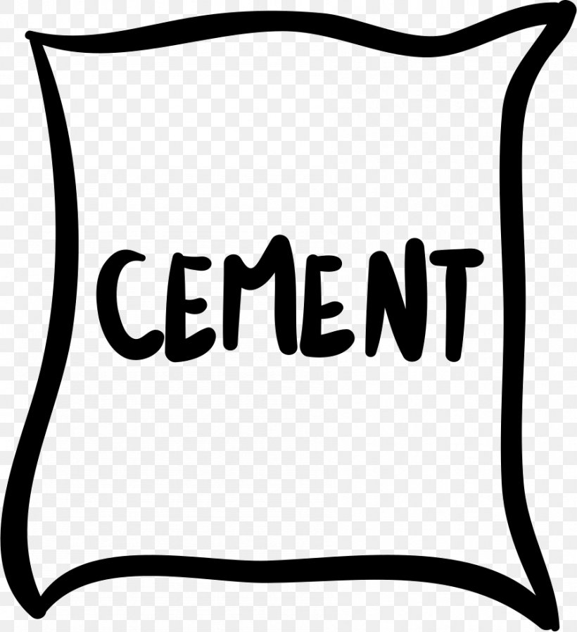Cement Drawing Building Materials Clip Art, PNG, 896x981px, Cement, Animation, Area, Artwork, Bag Download Free