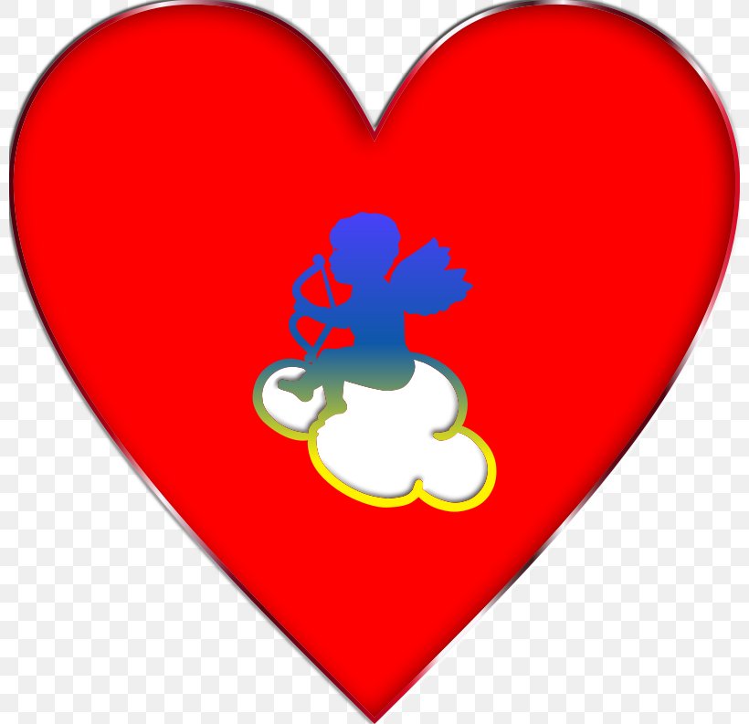 Heart Cupid Clip Art, PNG, 800x793px, Watercolor, Cartoon, Flower, Frame, Heart Download Free