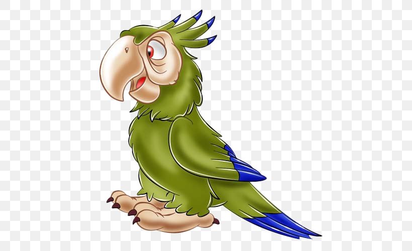 Parrot Bird Budgerigar Parakeet, PNG, 500x500px, Parrot, Animation, Beak, Bird, Budgerigar Download Free