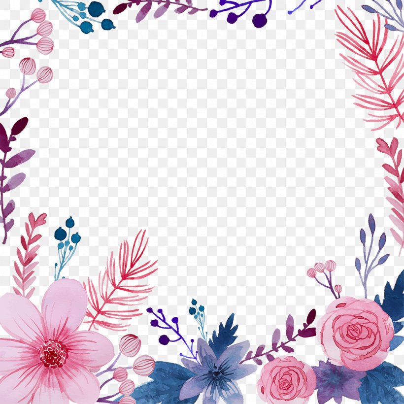 Watercolour Flowers Watercolor: Flowers Watercolor Painting, PNG, 1000x1000px, Watercolour Flowers, Art, Drawing, Floral Design, Flower Download Free