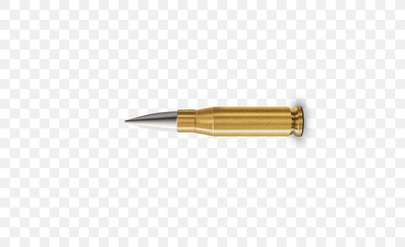 Bullet Cartridge Download, PNG, 500x500px, Bullet, Ammunition, Cartridge, Copper, Pen Download Free