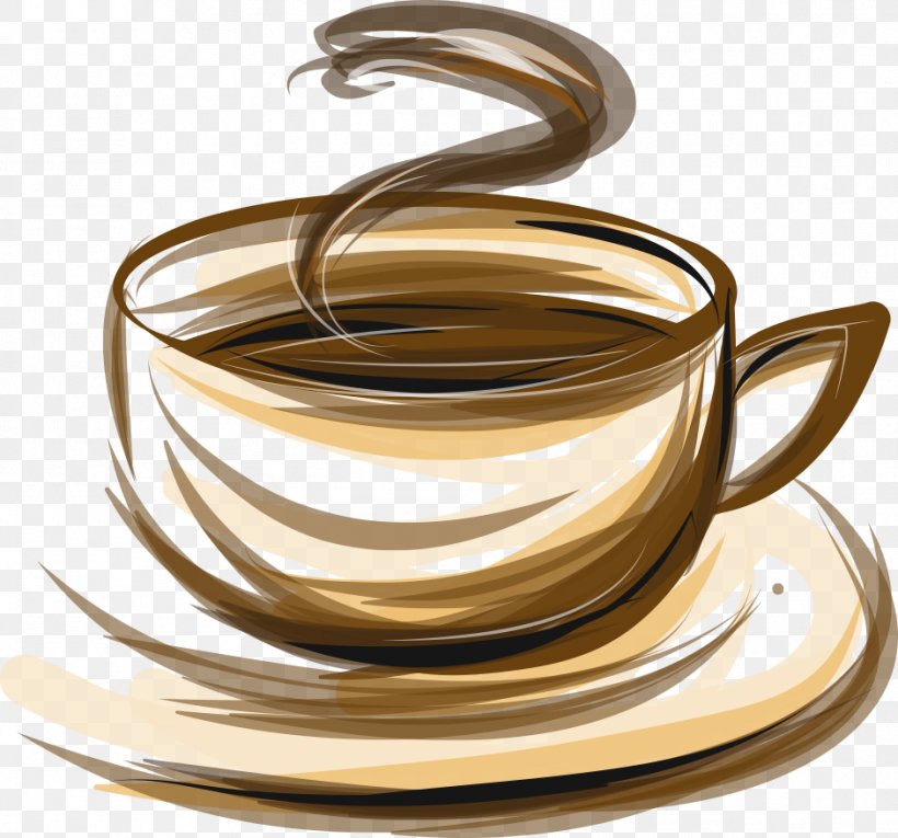 Coffee Tea Cafe Espresso, PNG, 941x879px, Coffee, Cafe, Coffee Bean, Coffee Cup, Cup Download Free