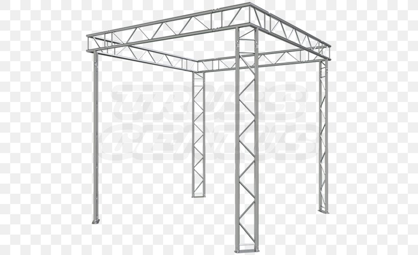 Truss Structure Architectural Engineering Trade Show Display I-beam, PNG, 500x500px, Truss, Aluminium, Architectural Engineering, Area, Beam Download Free