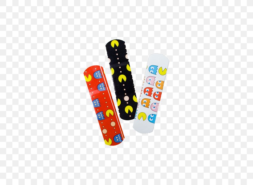 Worlds Biggest Pac-Man Space Invaders Donkey Kong Adhesive Bandage, PNG, 600x600px, Pacman, Adhesive Bandage, Arcade Game, Bandaid, Donkey Kong Download Free