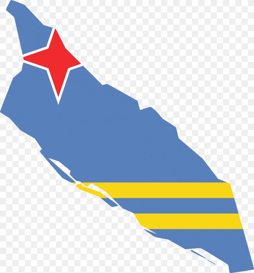 Flag Of Aruba Map, PNG, 952x1024px, Aruba, Area, File Negara Flag Map, Flag, Flag Of Aruba Download Free
