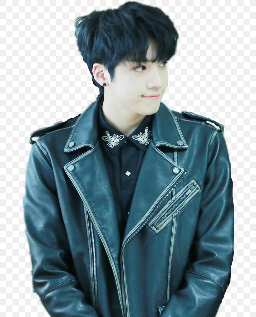 Jung Woo-seok Pentagon Leather Jacket Demo 01 K-pop, PNG, 680x1017px, Pentagon, Coat, Cool, Gentleman, Graduation Ceremony Download Free