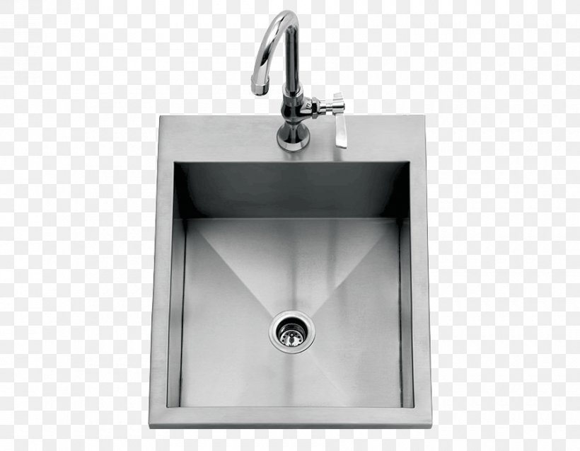 Sink Barbecue Stainless Steel Tap DELTA HEAT, PNG, 900x700px, Sink, Barbecue, Bathroom Sink, Brushed Metal, Cooler Download Free