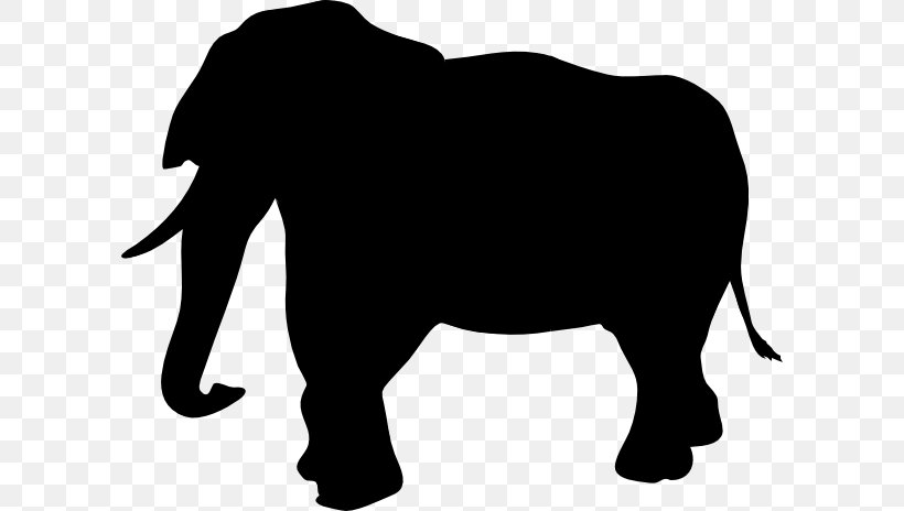 Animal Silhouettes Elephantidae Asian Elephant Clip Art, PNG, 600x464px, Animal Silhouettes, African Elephant, Art, Asian Elephant, Big Cats Download Free