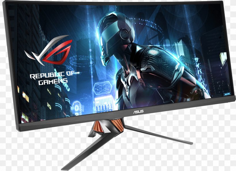 ASUS ROG Swift PG-8Q Computer Monitors 21:9 Aspect Ratio LED-backlit LCD Refresh Rate, PNG, 2362x1721px, 219 Aspect Ratio, Asus Rog Swift Pg8q, Advertising, Asus, Asus Designo Curve Monitor Mx34vq Download Free