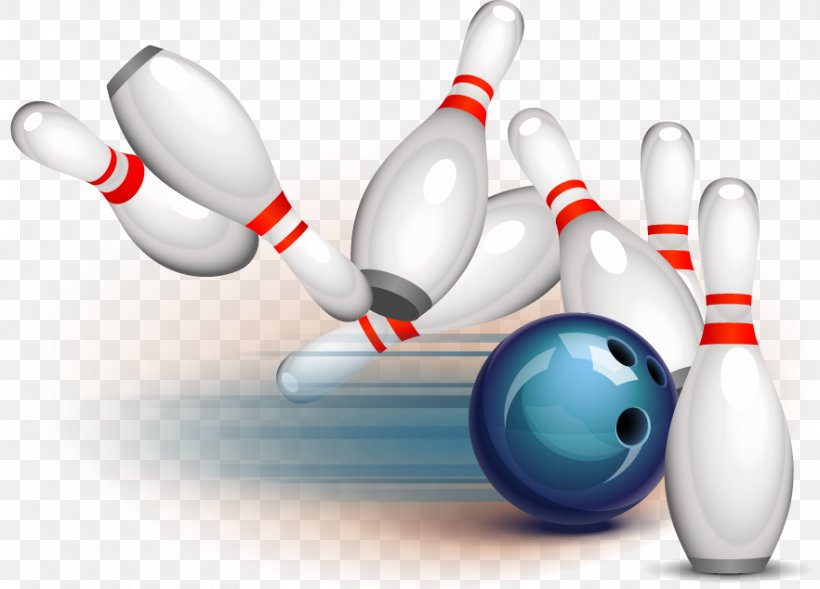 Bowling Pin Bowling Ball Ten-pin Bowling Strike, PNG, 882x634px ...