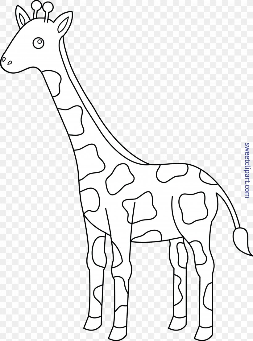 Coloring Book Child Cuteness Adult Reticulated Giraffe, PNG, 5774x7792px, Coloring Book, Adult, Animal Figure, Area, Black And White Download Free