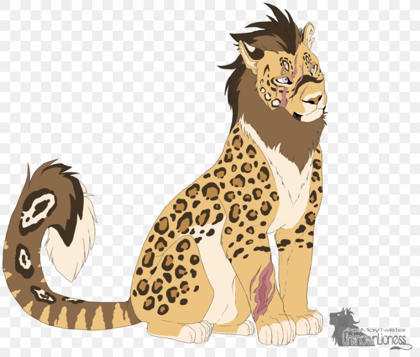 Lion Liger Leopon Cheetah Tiger, PNG, 900x767px, Watercolor, Cartoon,  Flower, Frame, Heart Download Free