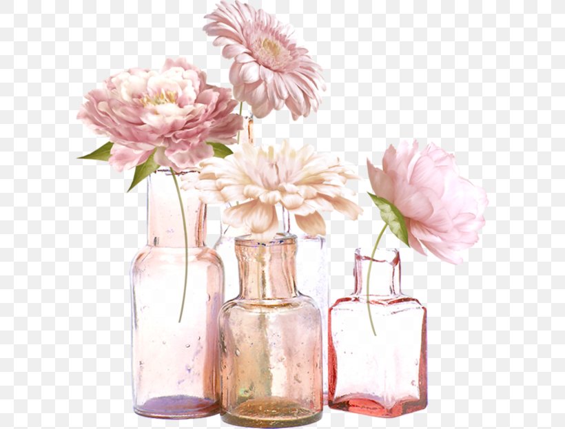 Pink Flowers Vase Clip Art, PNG, 600x623px, Flower, Bottle, Color, Cut Flowers, Drinkware Download Free