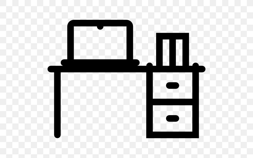 Table Furniture Office Desk, PNG, 512x512px, Table, Area, Black, Black And White, Desk Download Free