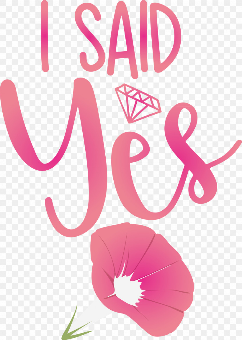 I Said Yes She Said Yes Wedding, PNG, 2130x3000px, I Said Yes, Flower, Logo, Meter, Petal Download Free